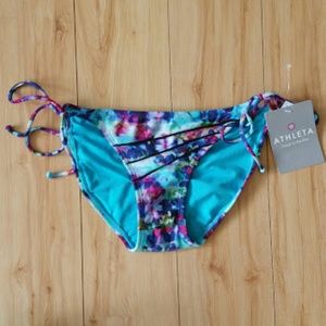 Athleta Floral Fade Bikini Bottom
